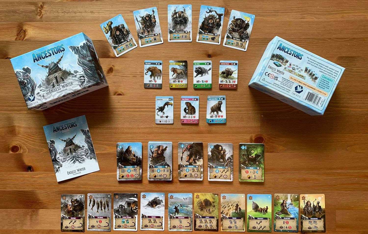 Настольная игра Бесконечная зима. Пращуры (Endless Winter: Ancestors) Дополнение 3