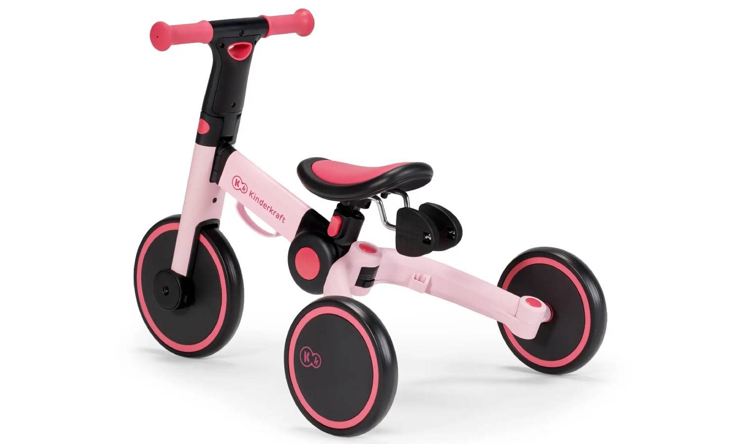 Триколісний велосипед 3 в 1 Kinderkraft 4TRIKE Candy Pink 6