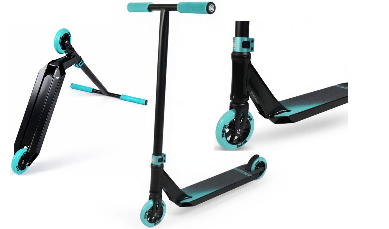 Самокат трюковый Hipe H12 black/mint Самокат трюковый Hipe H12 black/mint