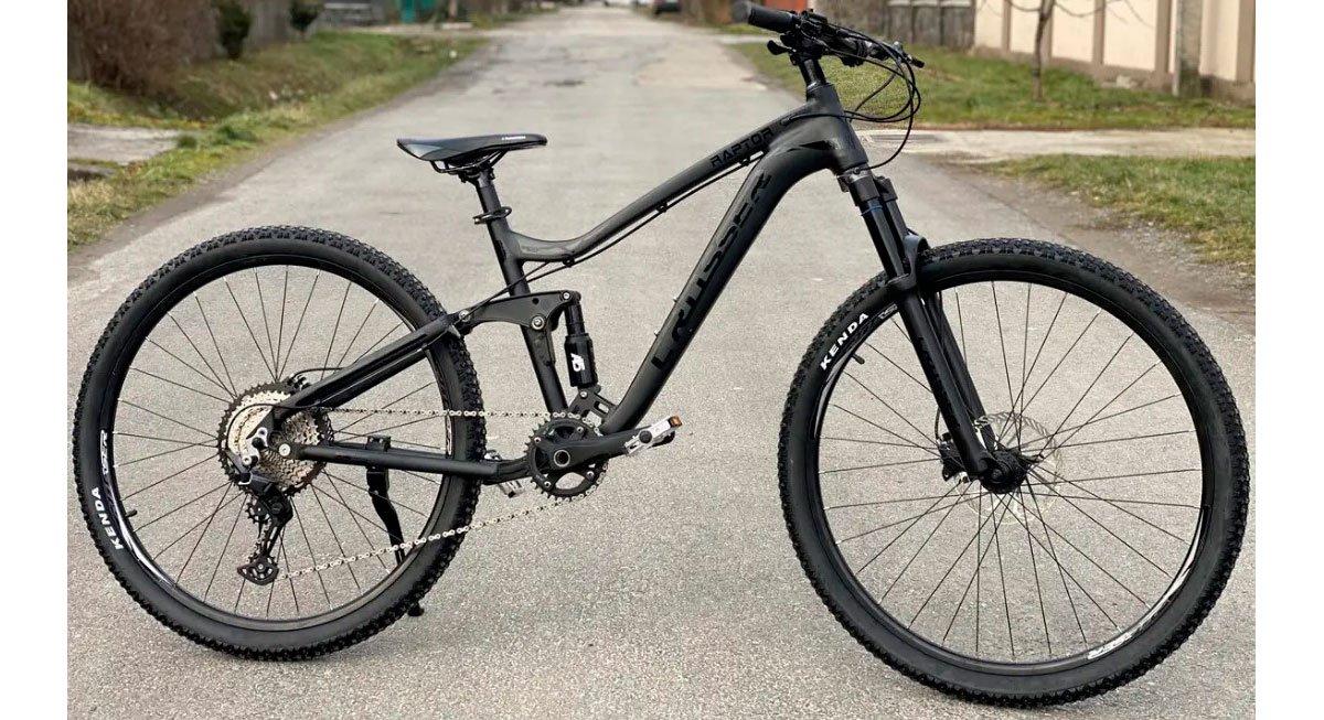 Фотография Велосипед Crosser Raptor 1х12 29" размер М рама 17 2021 Черно-серый