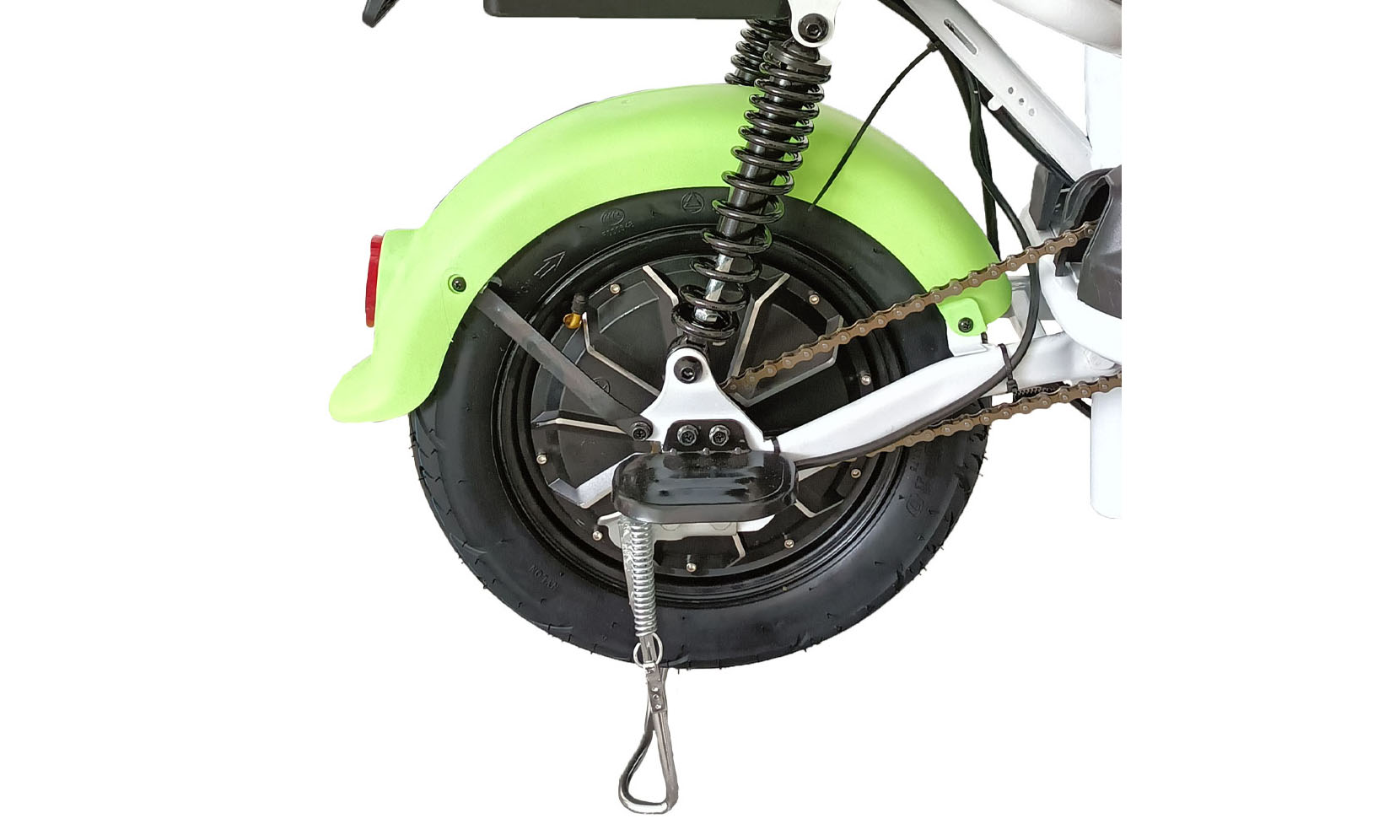 Электровелосипед SPARK CITY 14" 48V/500W/20Ah Зеленый 5