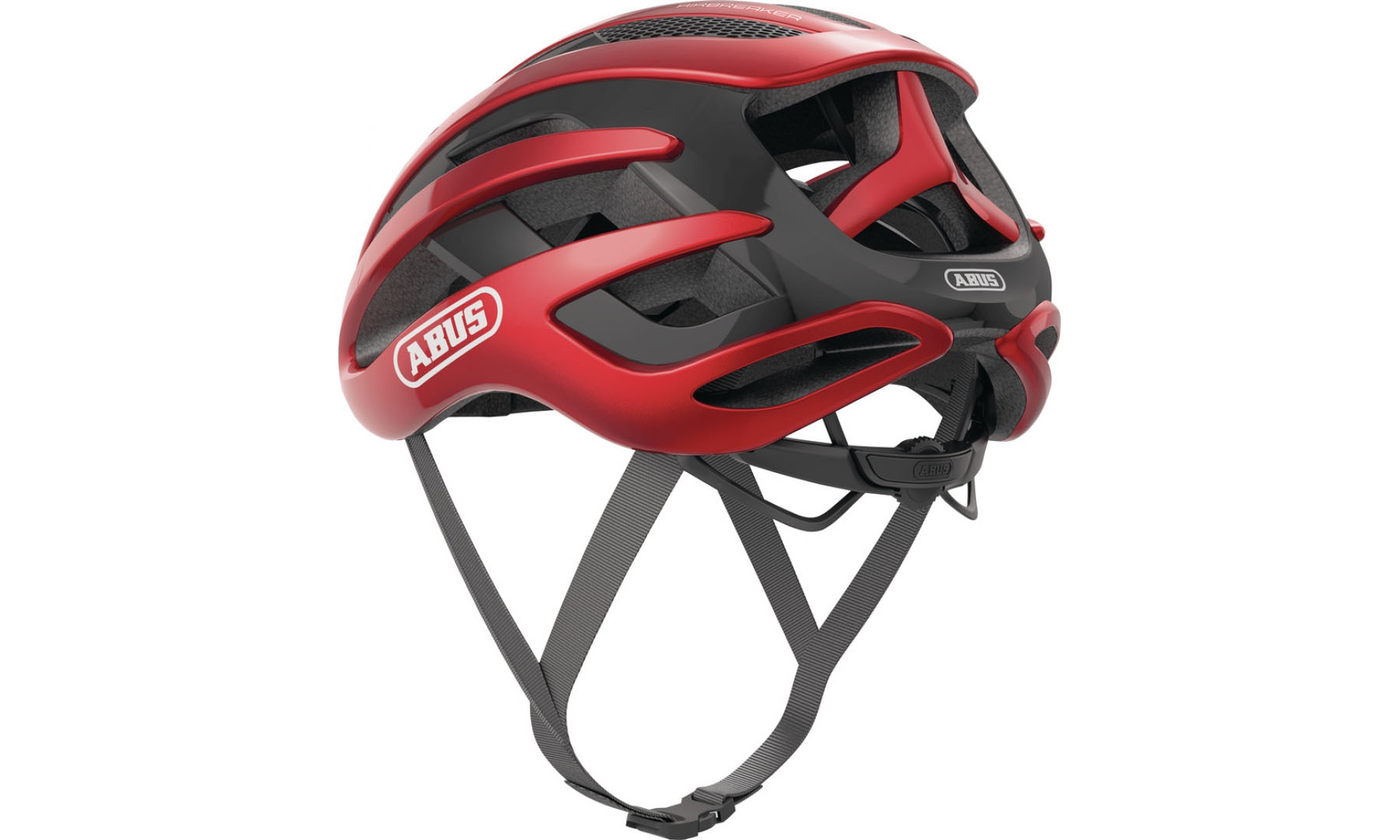 Велошолом спортивний ABUS AIRBREAKER performance red, розмір L (59-61 см), червоний 3