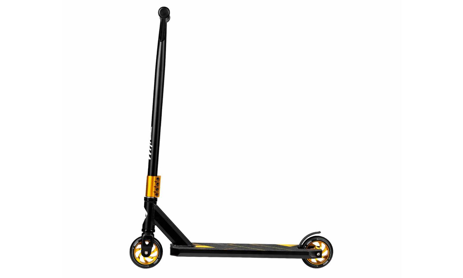 Детский самокат Lionelo WHIZZ BLACK CARBON YELLOW 9