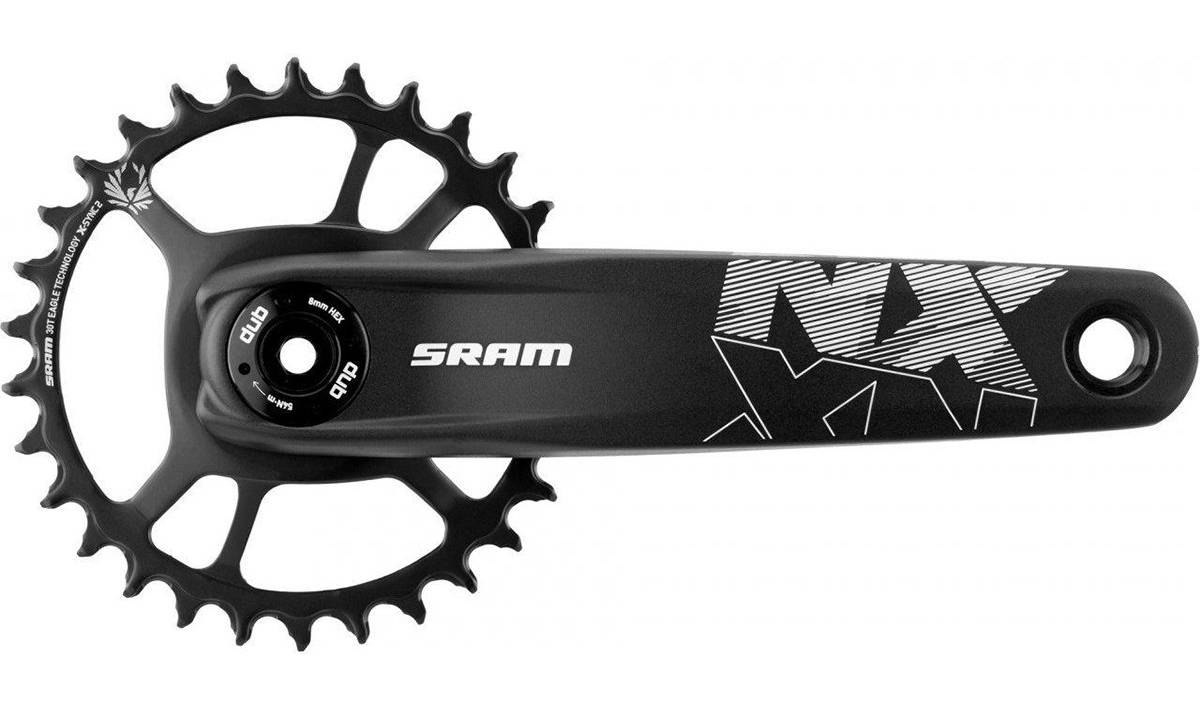 Фотография Шатуны Sram AM FC NX EAGLE DUB FAT4 170 BLK DM 30T