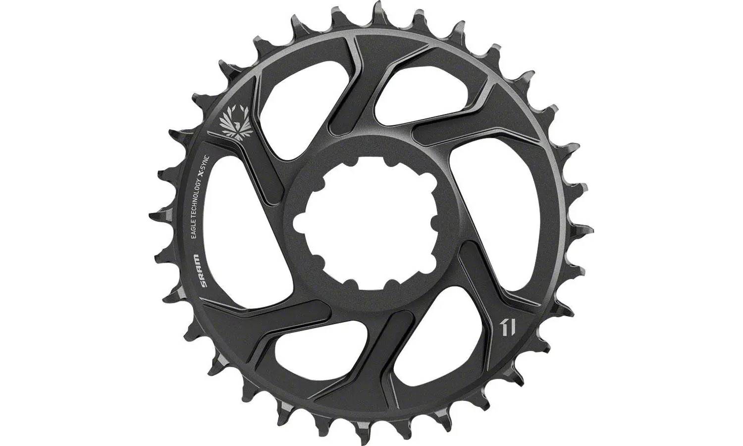 Фотография Звезда Sram X-SYNC EAGLE 34T DM 6 OFFSET BLK