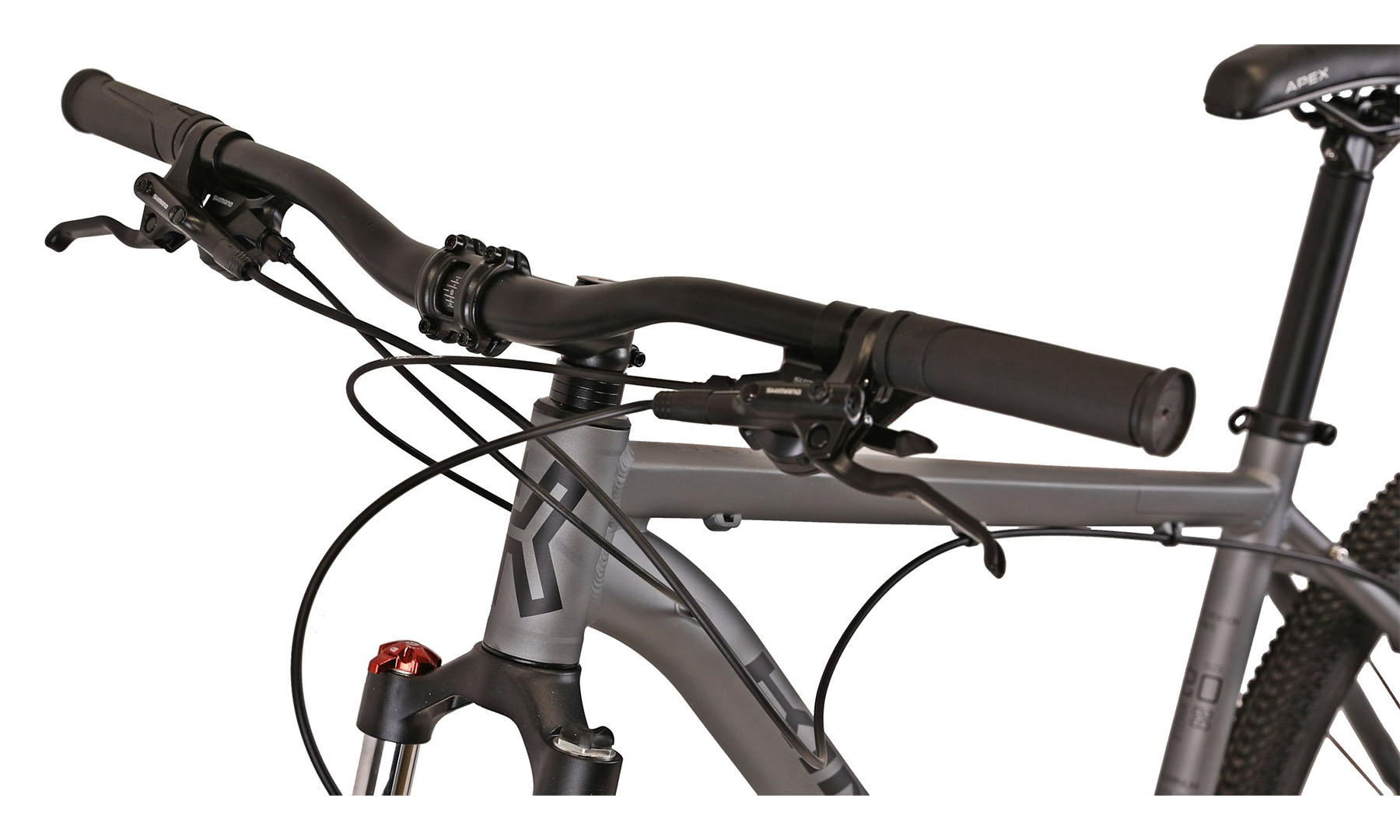 Велосипед Kinetic Crystal 29" розмір XL, рама 22" (2025) Сірий (мат) 6