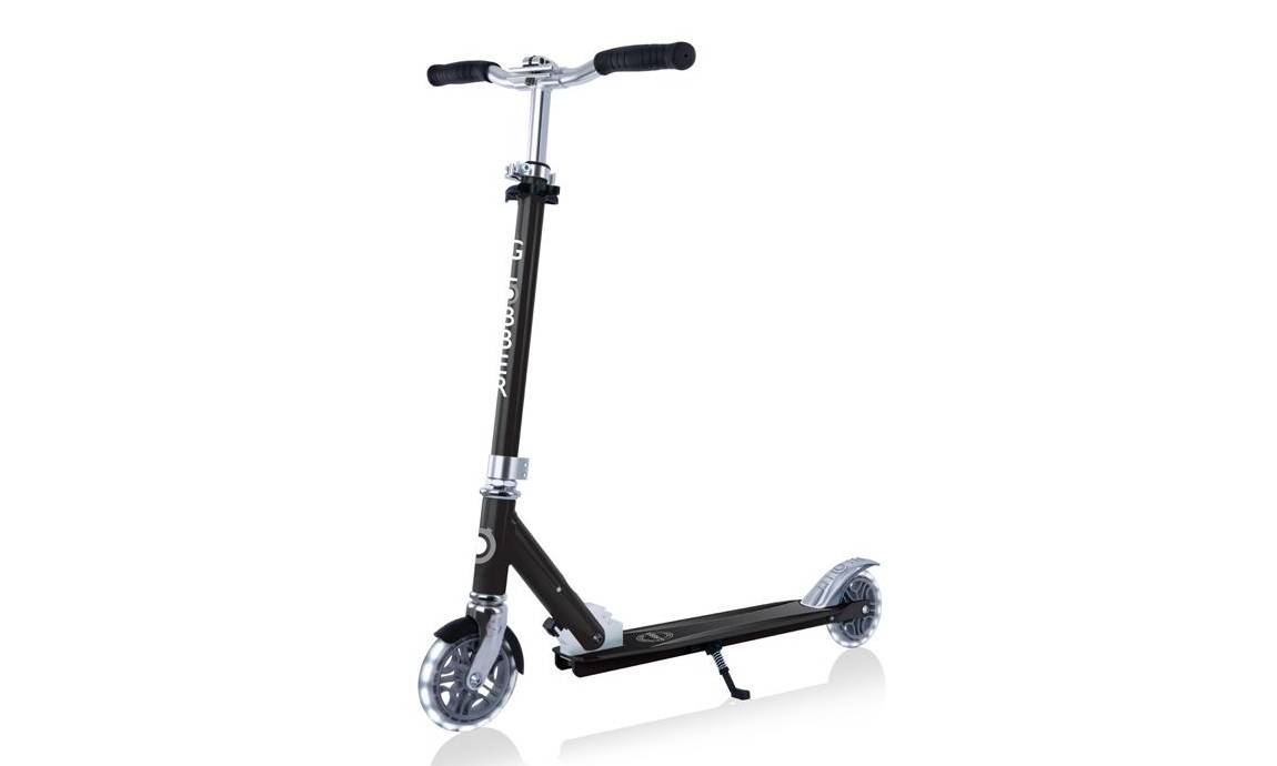 Самокат GLOBBER FLOW ELEMENT LIGHTS, чёрный, колёса с подсветкой, 5+ 3 Самокат GLOBBER FLOW ELEMENT LIGHTS, чёрный, колёса с подсветкой, 5+ 3