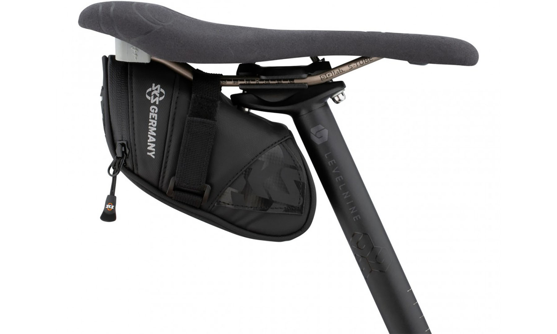 Сумка під сідло SKS EXPLORER STRAPS 500, чорна 5