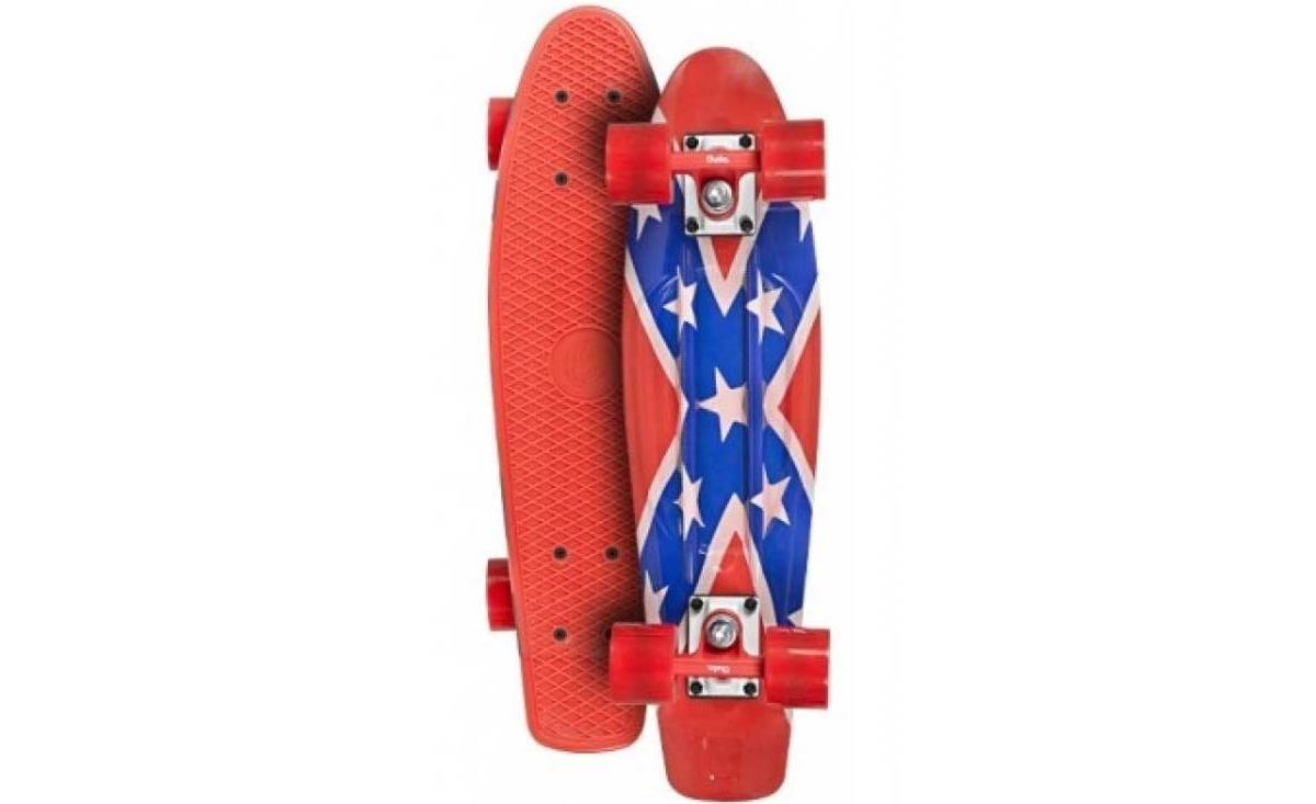Скейтборд CHOKE Juicy Susi 22,5"x6, SOUTH STATE, красный Скейтборд CHOKE Juicy Susi 22,5"x6, SOUTH STATE, красный