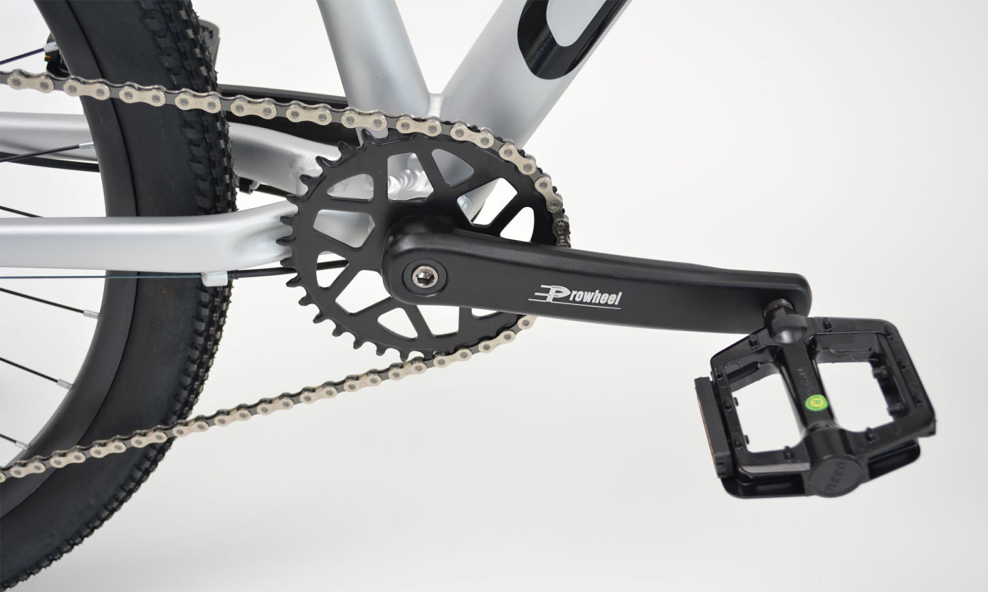 Велосипед Oskar Phantom 29", розмір M, рама 18", рік 2026, світло-сірий матовий 3