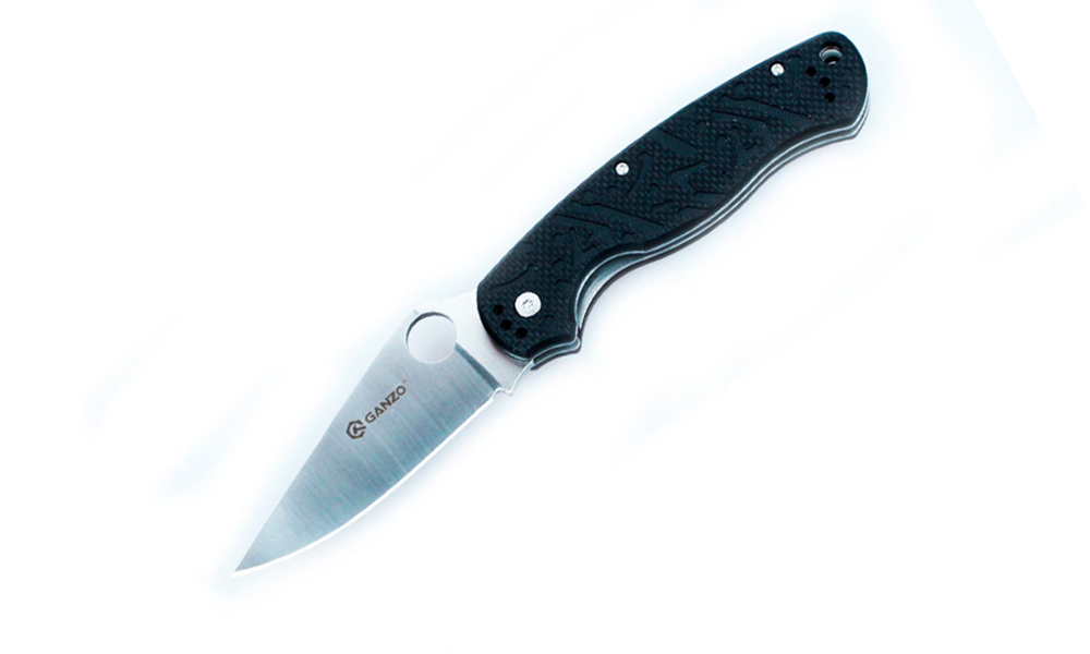 Фотография Складной нож Ganzo G7301 черный 