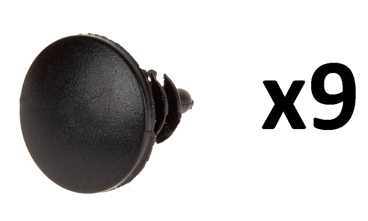 Кліпса для отвору від козирка шоломів ONRIDE (9 шт.) 2 Кліпса для отвору від козирка шоломів ONRIDE (9 шт.) 2