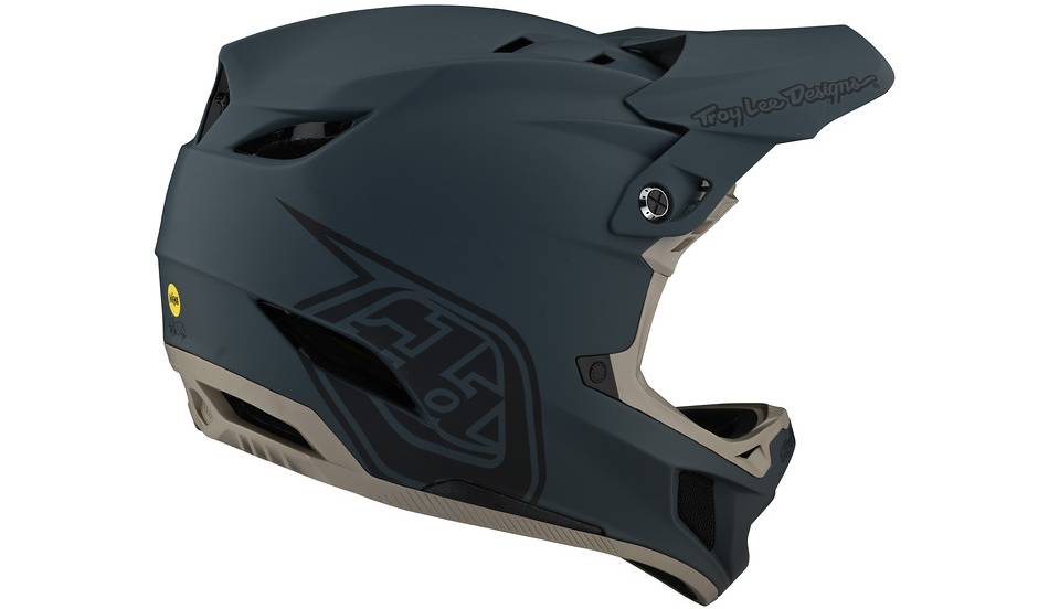 Вело шлем фуллфейс TLD D4 Composite размер М (56-57 см) STEALTH GRAY 4