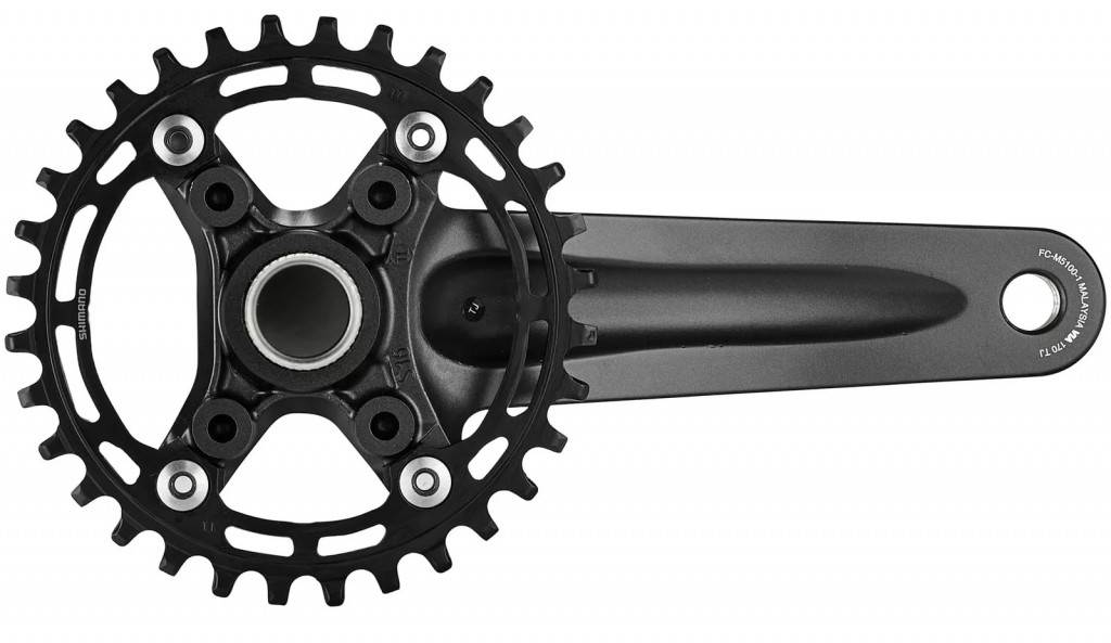 Шатуны Shimano Deore FC-M5100 30Т 175мм черный 3