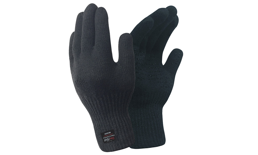 Фотография Перчатки Водонепроницаемые огнеупорные Dexshell Flame Retardant Gloves M черный