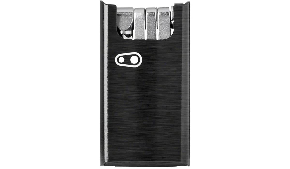Мультитул Crankbrothers F10+,  2/2.5/3/4/5/6/8мм, T25, Phillips #2, flat #1, металлический кейс с открывалкой, черный 2