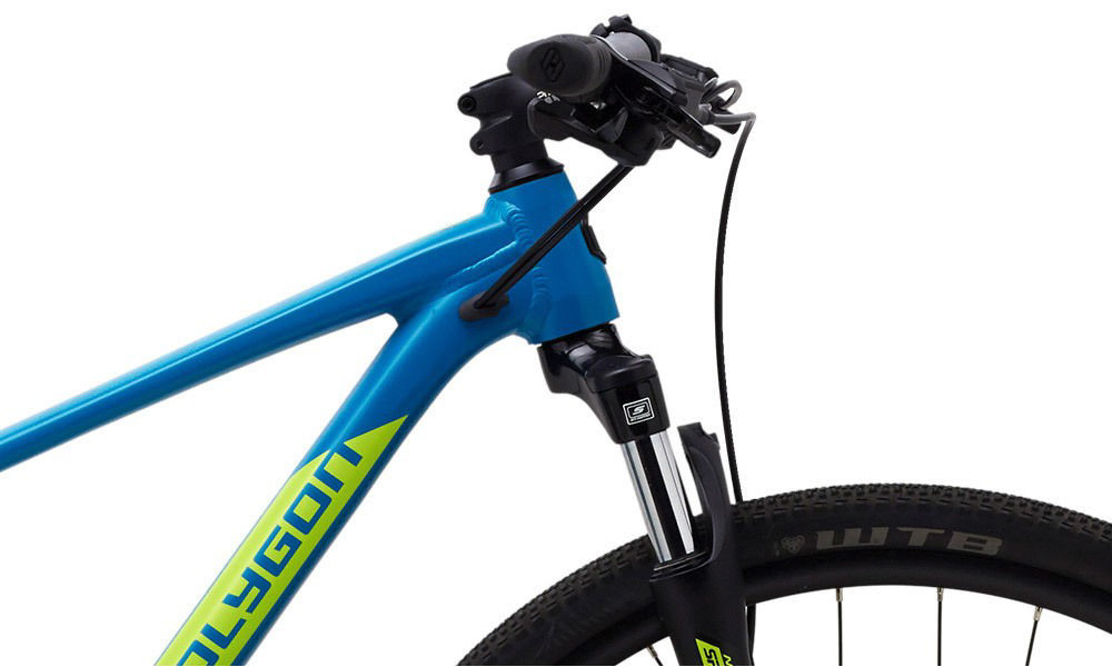 Фотографія Велосипед POLYGON HEIST X2 28" розмір М 2021 Синьо-зелений 6