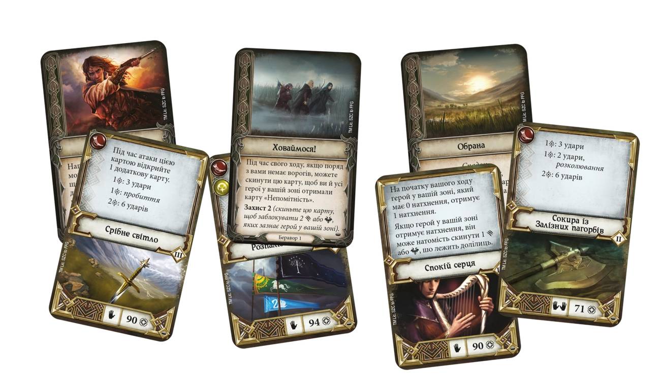 Настільна гра Володар Перснів. Пригоди в Середзем'ї (The Lord of the Rings: Journeys in Middle-Earth) 6