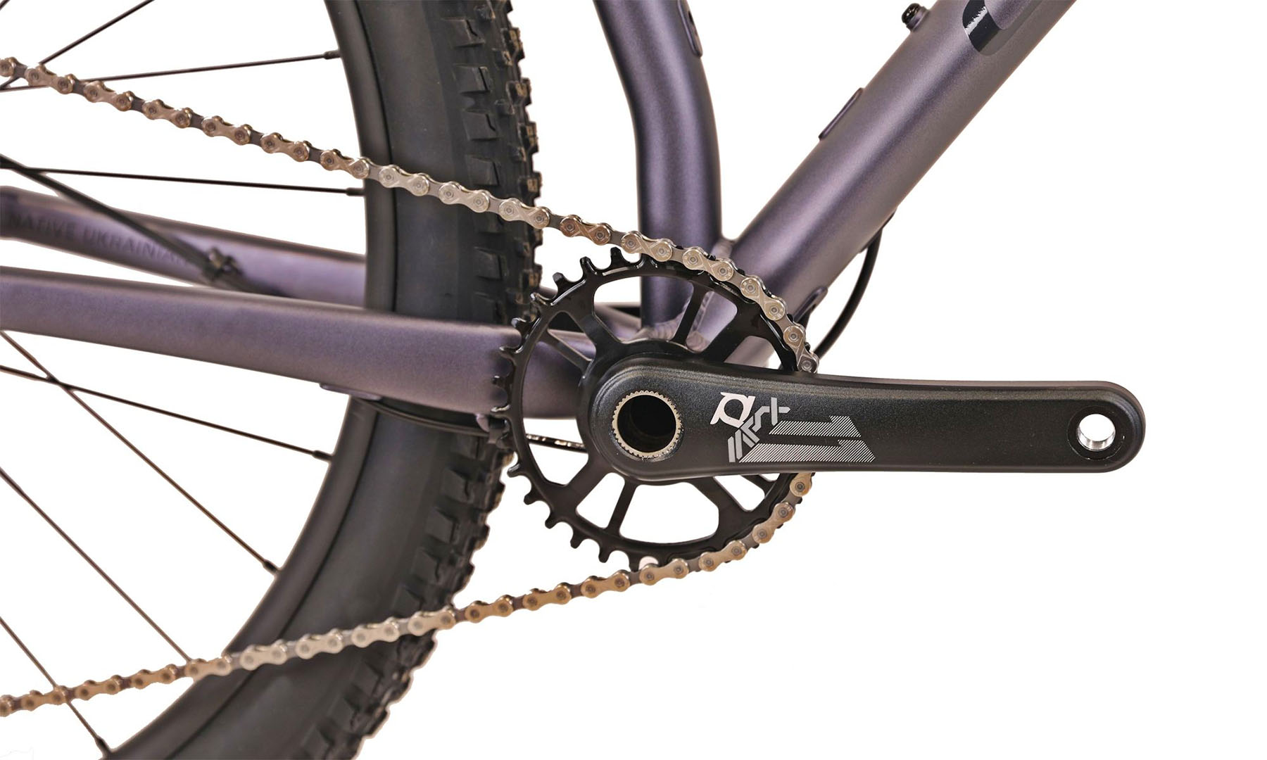 Фотография Велосипед Cyclone ALX 29" размер рамы L 2024 Серый/Фиолетовый (мат) 5