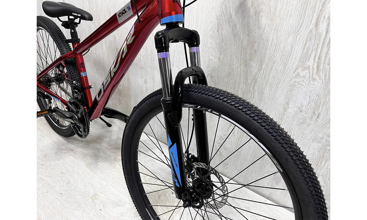 Велосипед Oskar Attack, 26", розмір XS (13"), червоний 4
