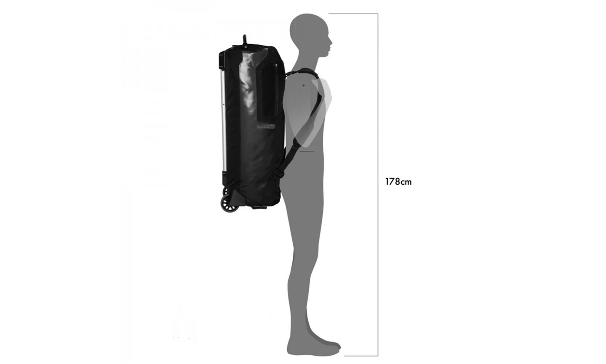 Гермобаул-рюкзак Ortlieb Duffle RG, 85 л, черный 2 Гермобаул-рюкзак Ortlieb Duffle RG, 85 л, черный 2