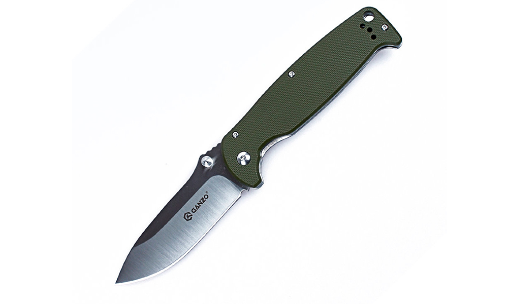Фотография Складной нож Ganzo G742-1 зеленый