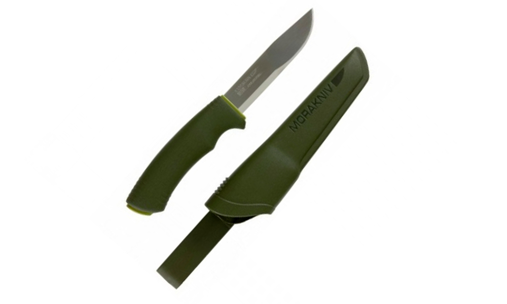 Нож Morakniv Bushcraft Forest зеленый