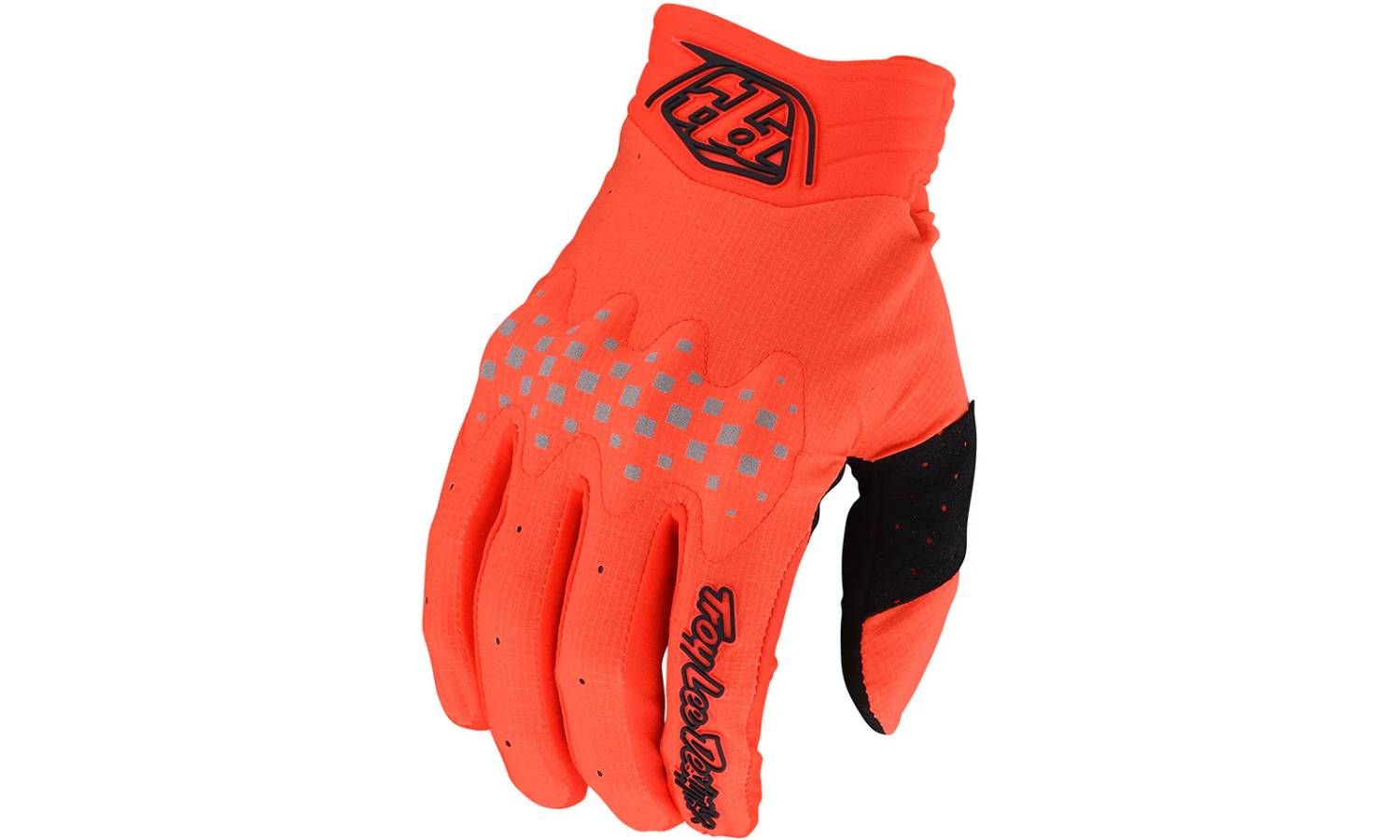 Фотографія Вело рукавички TLD GAMBIT GLOVE розмір М NEON ORANGE 2