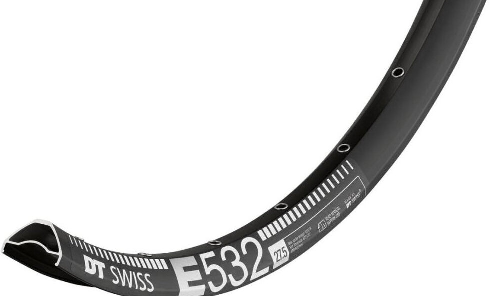 Обод DT Swiss E 532 27.5", размер 584х30 мм, 32 отверстия, ниппель Presta, черный 2