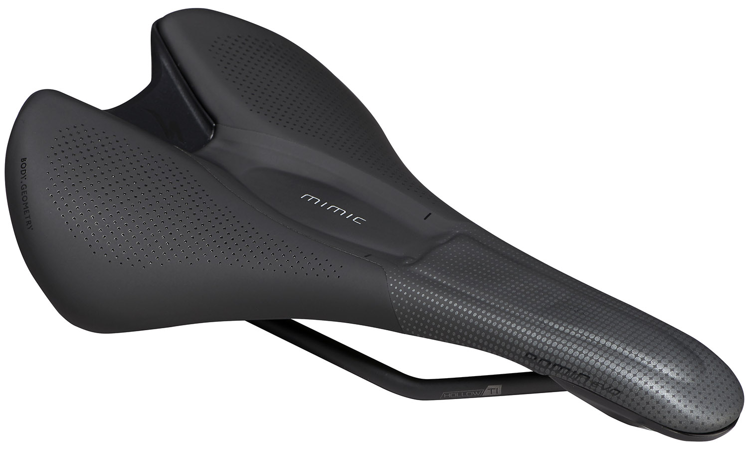 Фотография Седло женское Specialized ROMIN EVO EXPERT MIMIC SADDLE черное, ширина 155 мм (27120-6205)