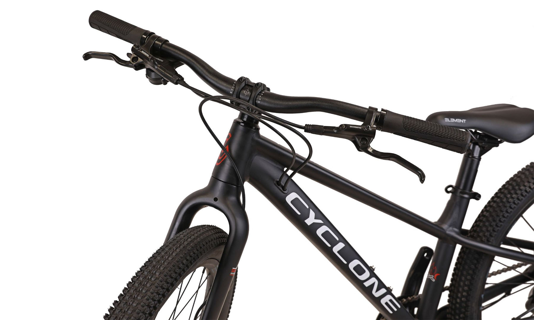 Велосипед CYCLONE ULTIMA 24", размер рамы 12" (2025) черный (мат) 4