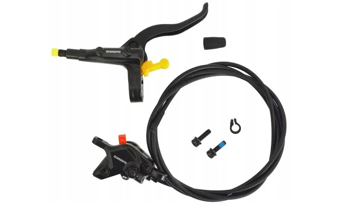 Тормоз гидравлический Shimano BR-MT410/BL-MT40 2000мм, задний, черный  