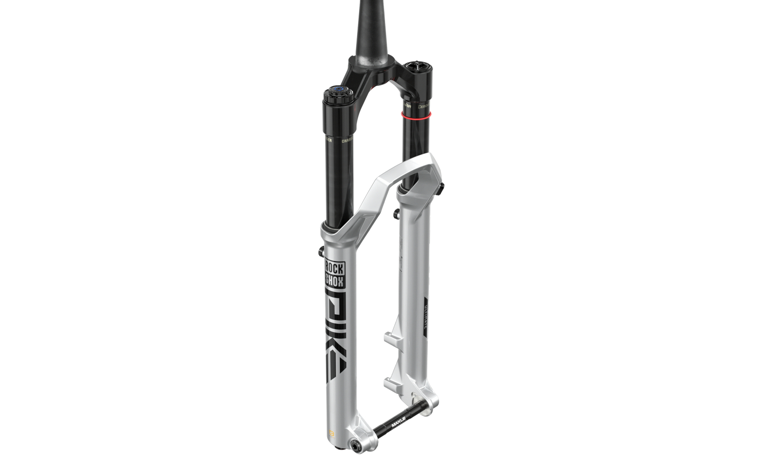 Вилка ROCKSHOX Pike Ultimate CHARGER 3.1 RC2 - Crown 29" Boost™ 15x110 130mm Silver Alum Str Tpr 44offset DebonAir+ (includes Bolt On Fender,2 Btm Tok 
