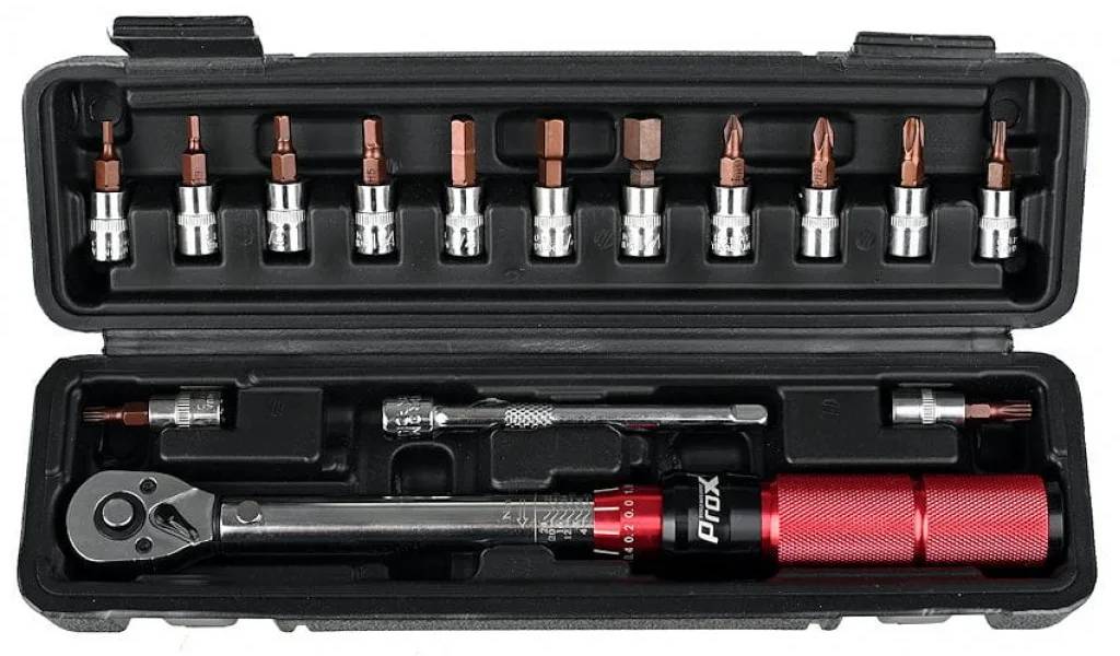 Динамометрический ключ ProX TW-2/24 и 15 бит в кейсе 3