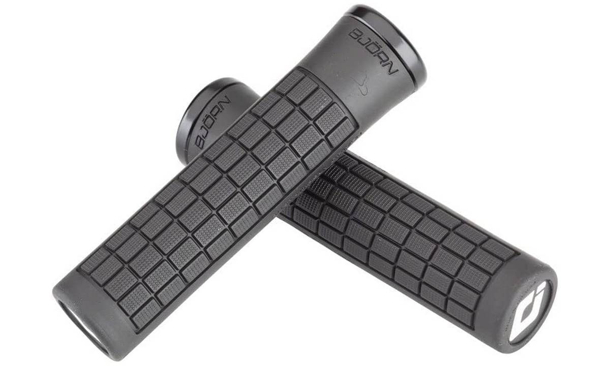 Грипси ODI Bjorn, V2.1 Lock On чорні з чорними замками 3