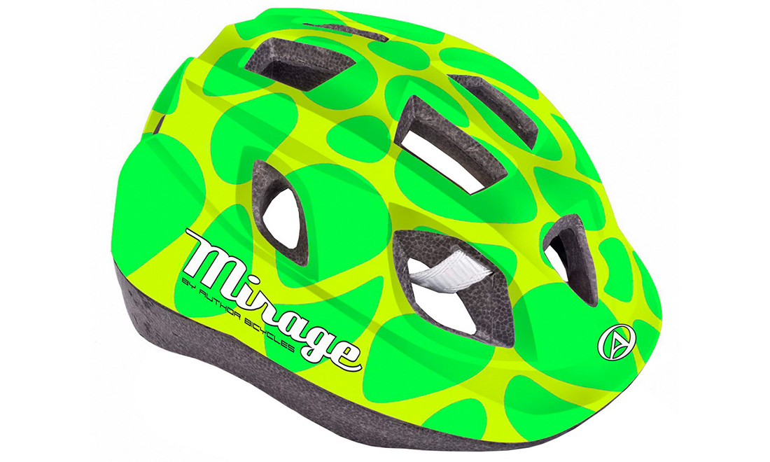 Шлем детский Author Mirage Inmold размер S (48-54 см), Желто-зеленый