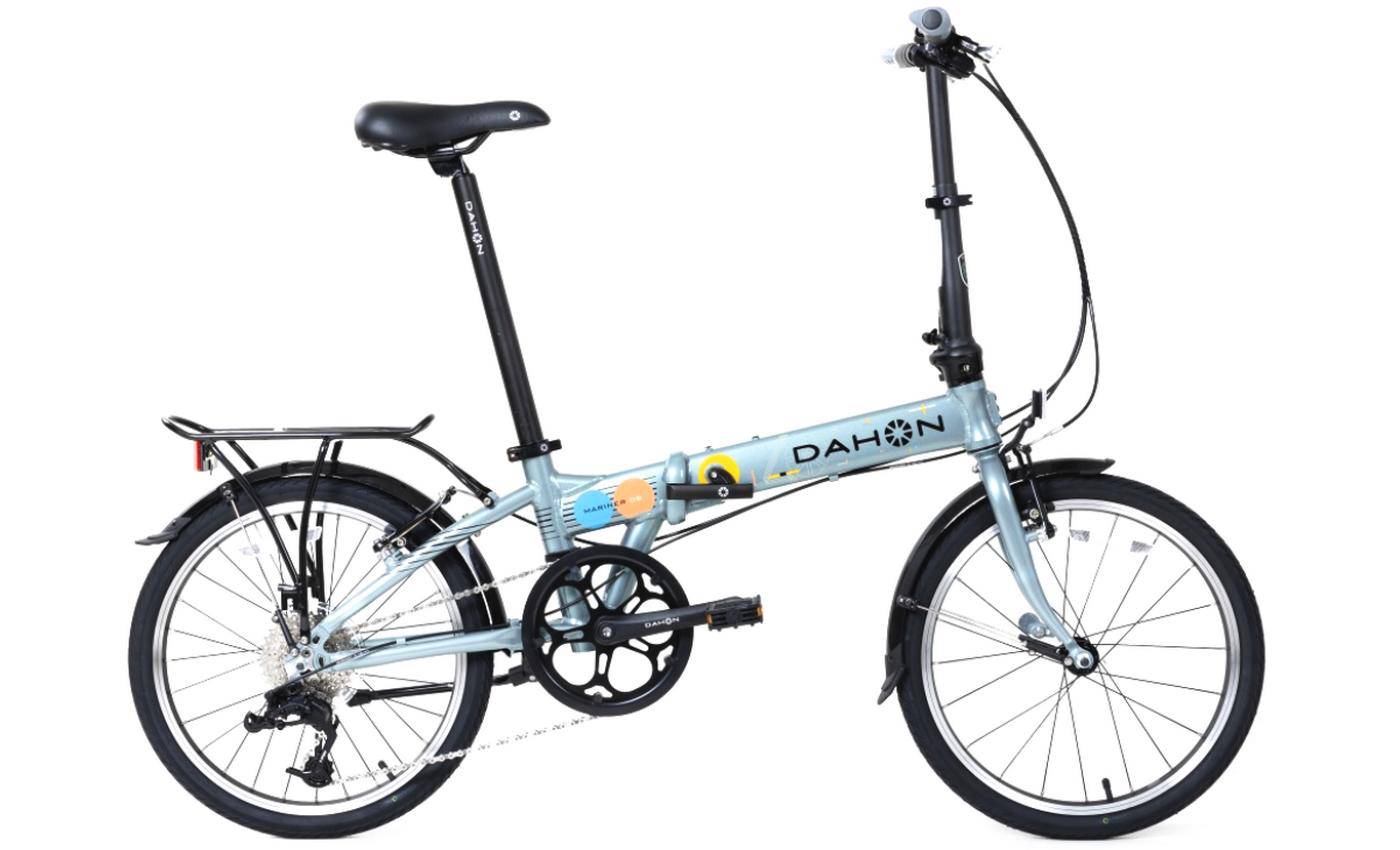 Фотография Складной велосипед Dahon MARINER D8 Anniversary 40 Dazzling gray