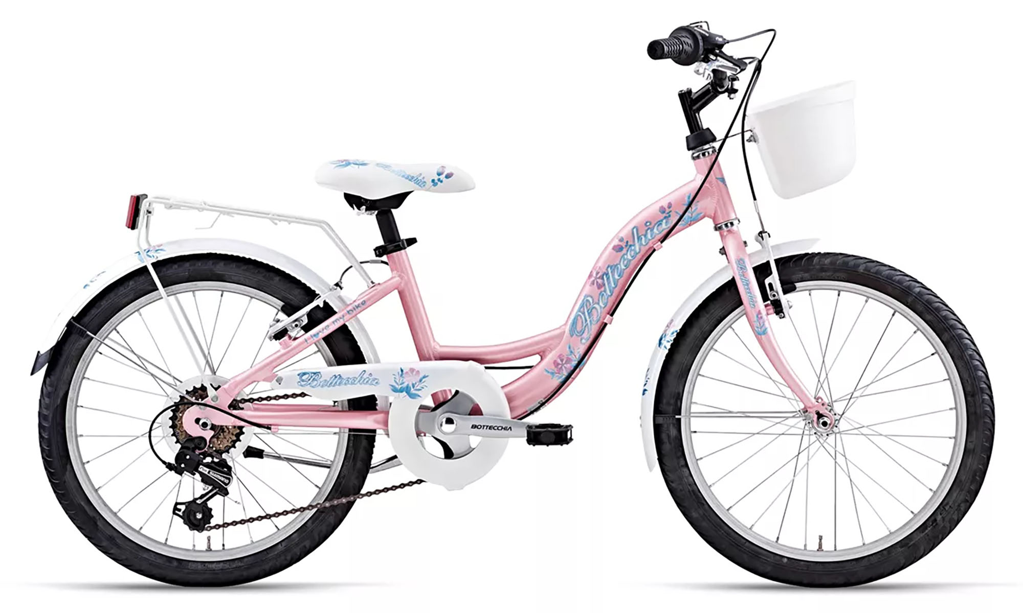 Велосипед Bottecchia 033 CTB 20", размер XXS, рама 12", год 2026, белый / розовый 