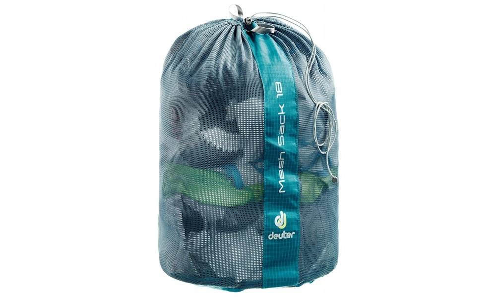 Чехол-мешок DEUTER Mesh Sack 18 цвет 3026 petrol 