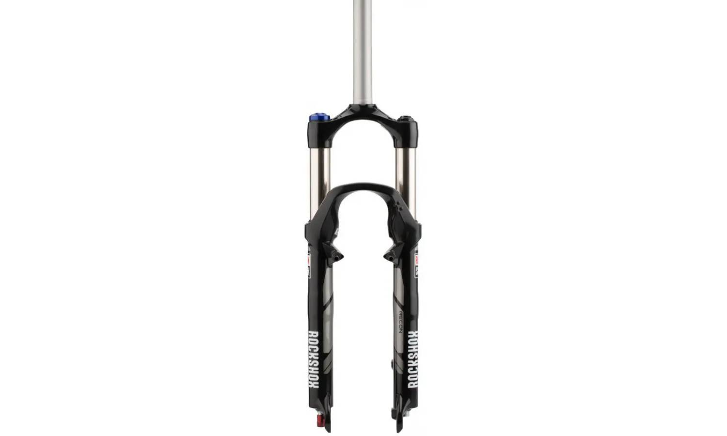 Вилка RockShox Recon Silver TK - Solo Air 100 26", ось 9mm, Черный, TurnKey Шток 1 1/8" 2