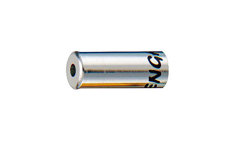 Фотографія Ковпачок Bengal CAPD6BK на сорочку перемикання передач, алюміній, кол. анодування, сумісний з 4-мм сорочкою (4.7x4.2x22.5) (50шт), сріблястий 