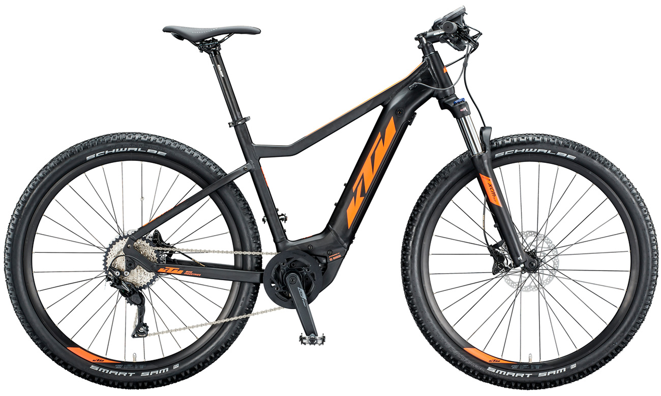 Фотографія Електровелосипед KTM MACINA RACE 291 29" (2020) 2020 Чорно-жовтогарячий 4