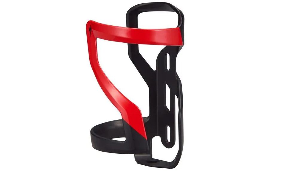 Флягодержатель Specialized ZEE CAGE II SIDE LOADING LEFT DT, черно-красный 