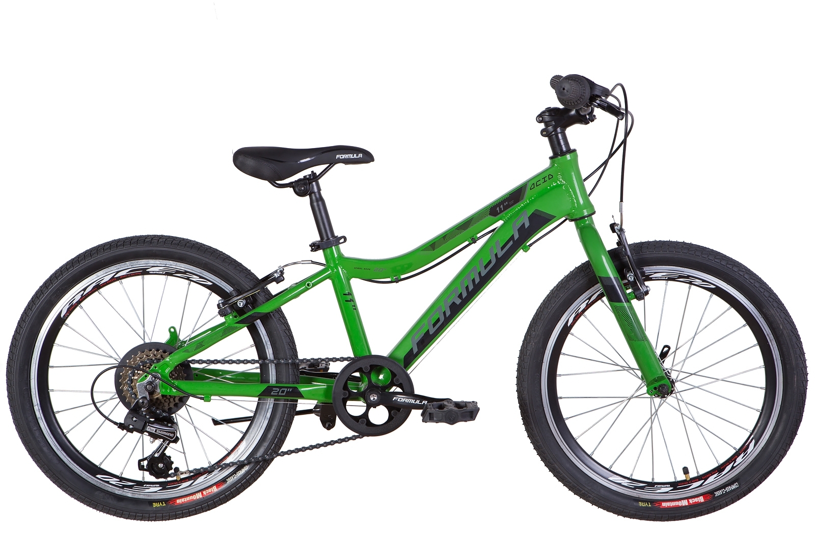 Фотография Велосипед Formula ACID Vbr 20" рама 11 2022 Зеленый