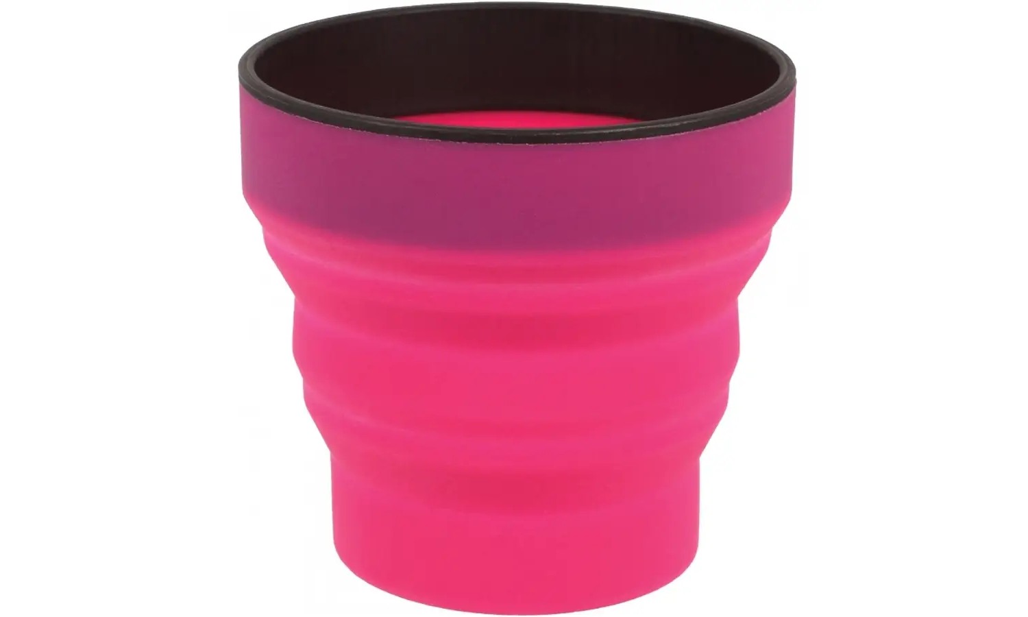 Фотография Кружка туристическая складная Lifeventure Silicone Ellipse Mug pink 