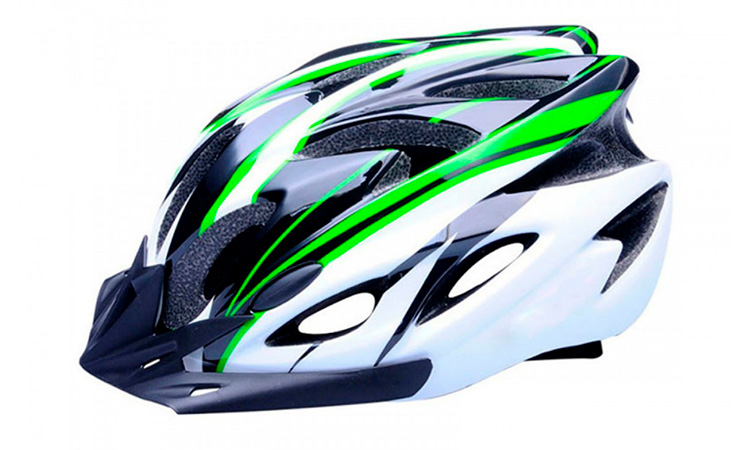 Фотография Шлем велосипедный Avanti AVH-001, размер L (58-61 см)  Серо-зеленый