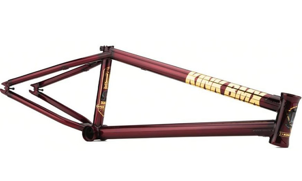 Фотографія Рама KINK BMX Contender 20,75 вишнева teal