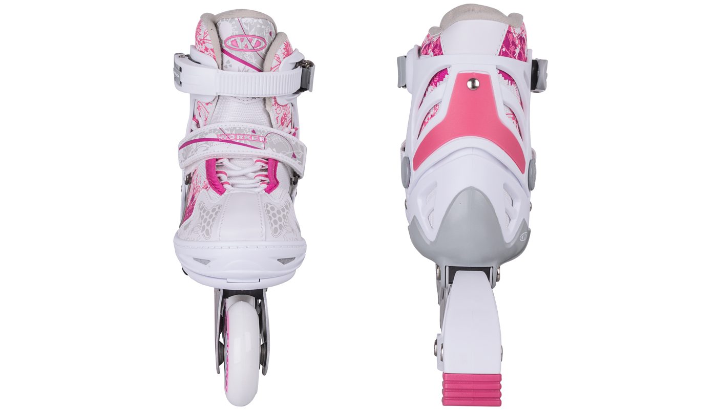 Раздвижные коньки/ролики 2в1 WORKER Pinkola - размер XS (27-30) 14 Раздвижные коньки/ролики 2в1 WORKER Pinkola - размер XS (27-30) 14