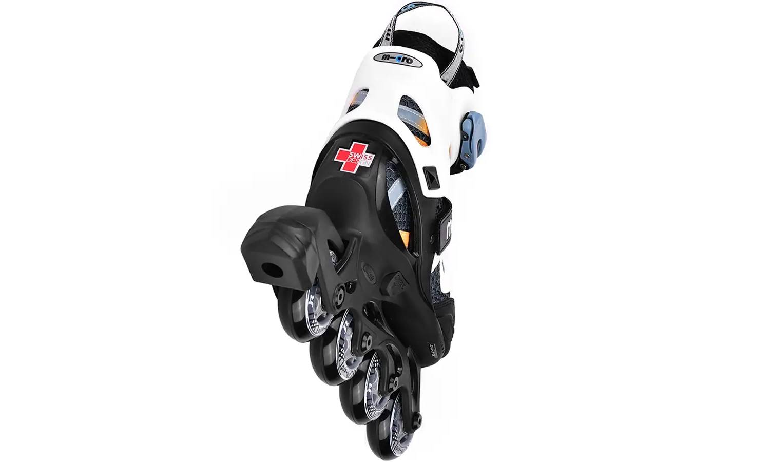 Ролики Micro NEW Shaper black-white размер 25-28 4