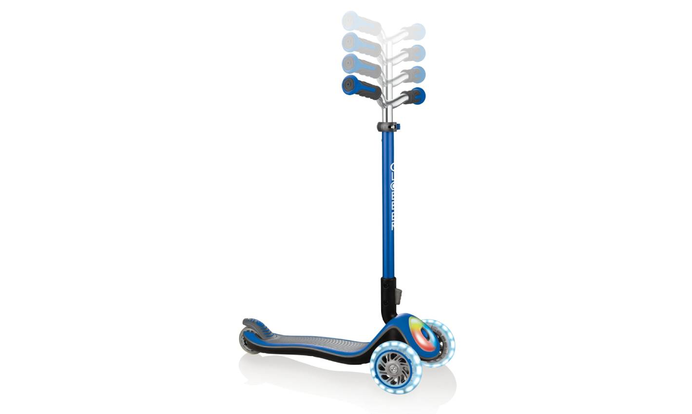 Самокат GLOBBER ELITE PRIME синий, колёса с подсветкой, 3+ 2 Самокат GLOBBER ELITE PRIME синий, колёса с подсветкой, 3+ 2